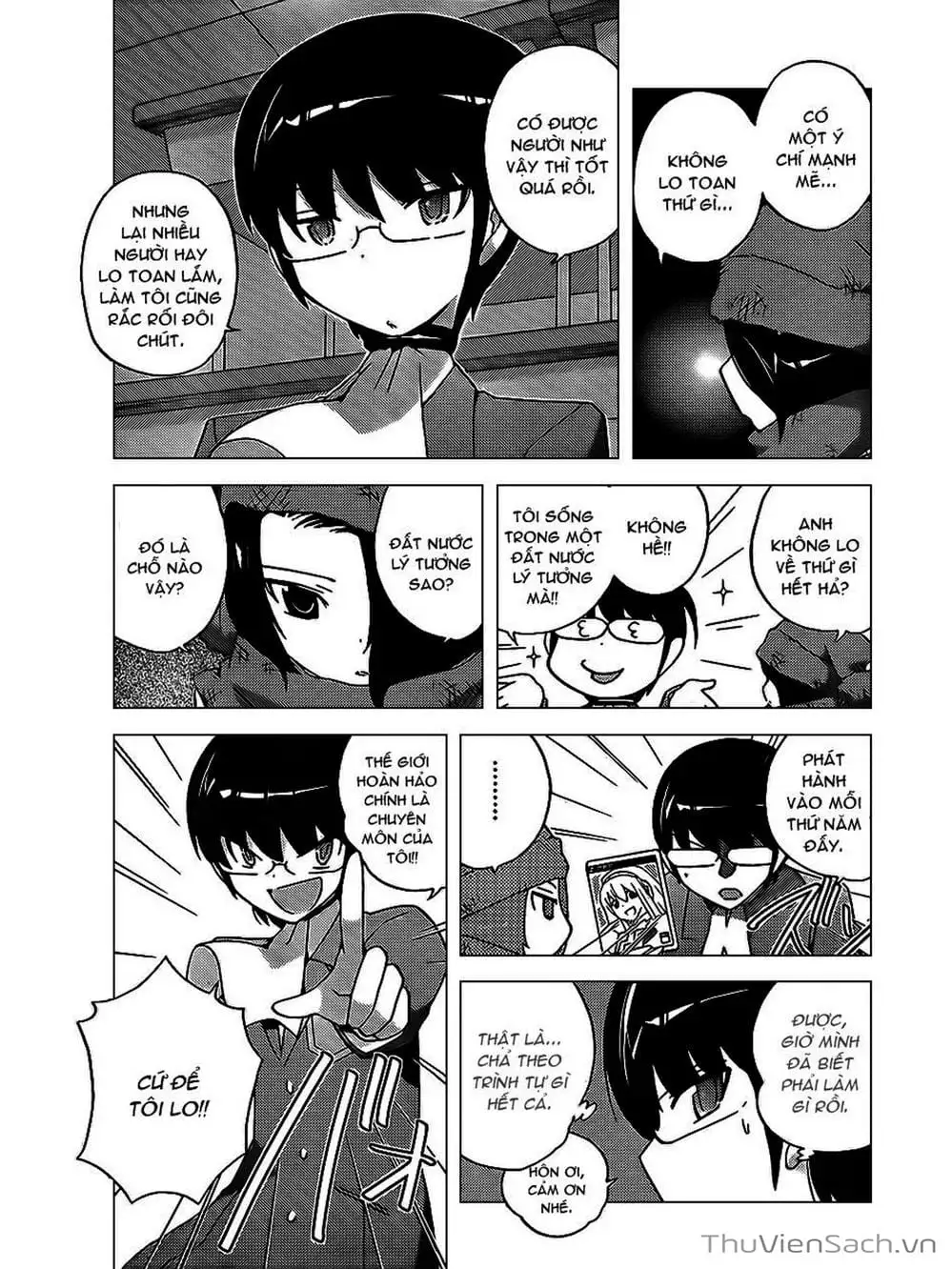 Truyện Tranh Thế Giới Chỉ Có Thánh Thần Biết - The World God Only Knows trang 7