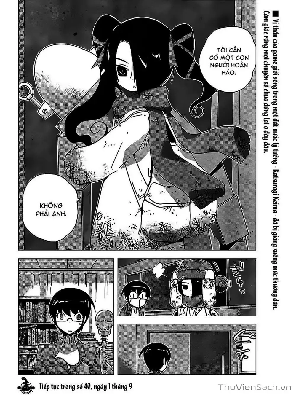 Truyện Tranh Thế Giới Chỉ Có Thánh Thần Biết - The World God Only Knows trang 7