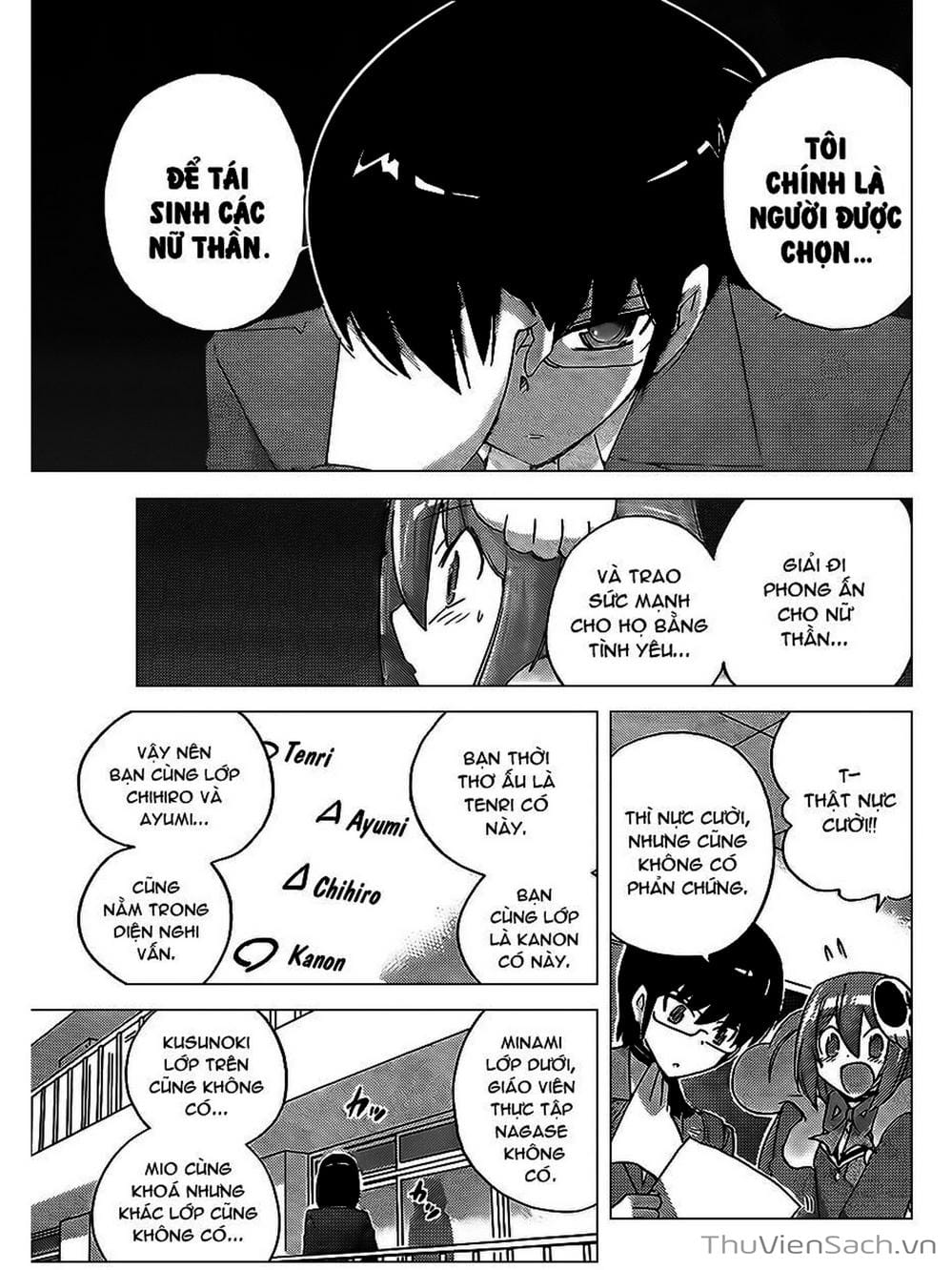 Truyện Tranh Thế Giới Chỉ Có Thánh Thần Biết - The World God Only Knows trang 7