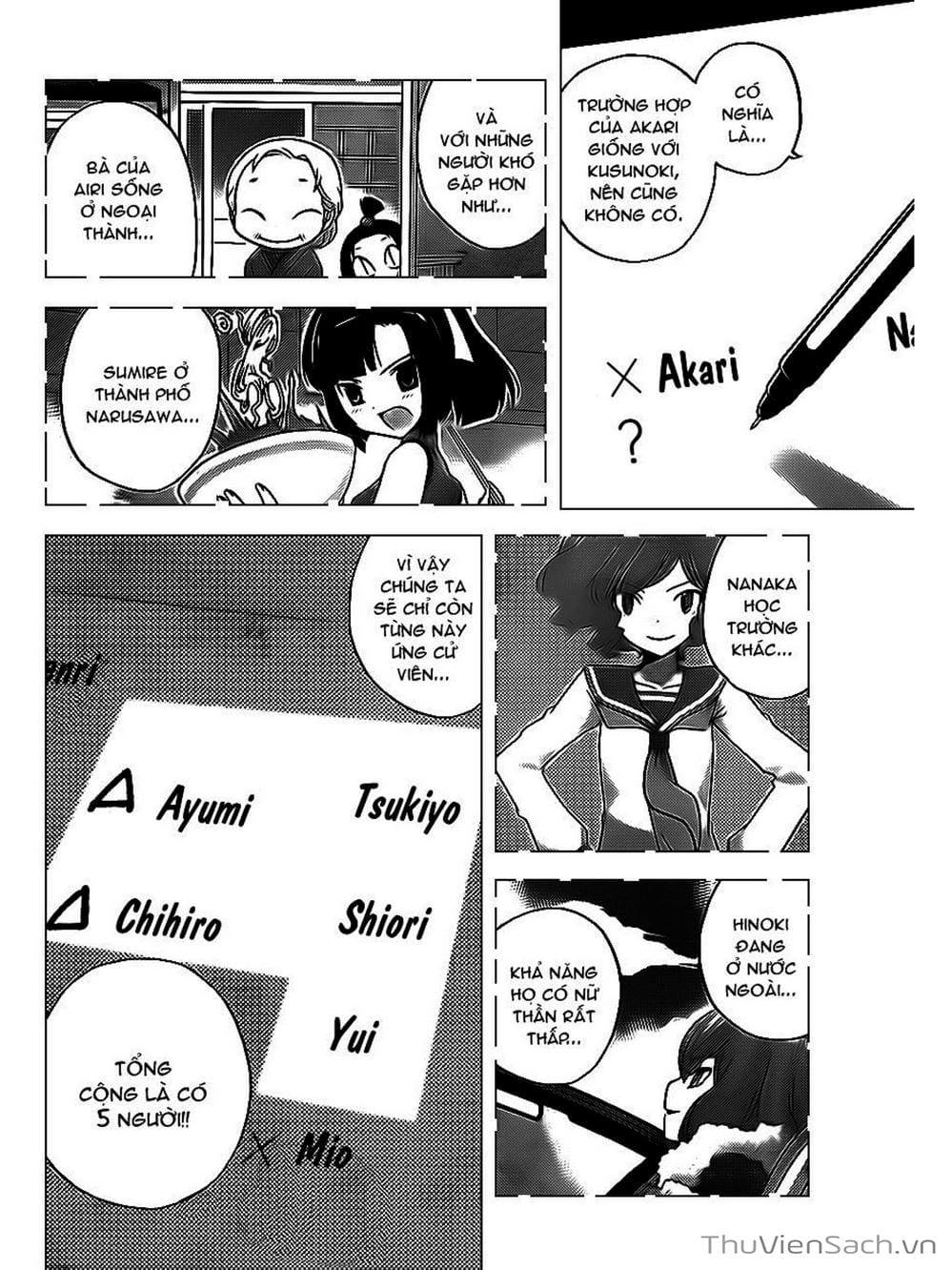 Truyện Tranh Thế Giới Chỉ Có Thánh Thần Biết - The World God Only Knows trang 2346