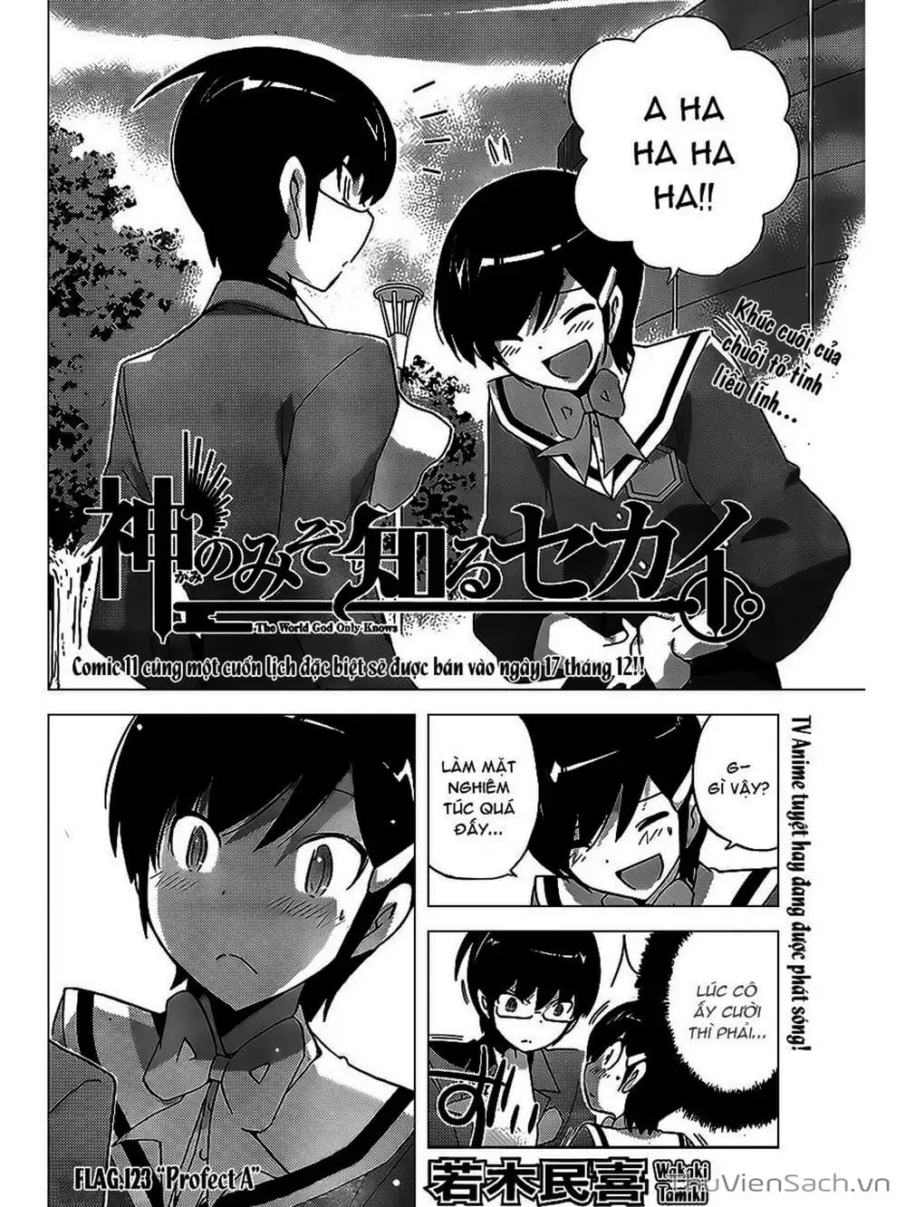 Truyện Tranh Thế Giới Chỉ Có Thánh Thần Biết - The World God Only Knows trang 7