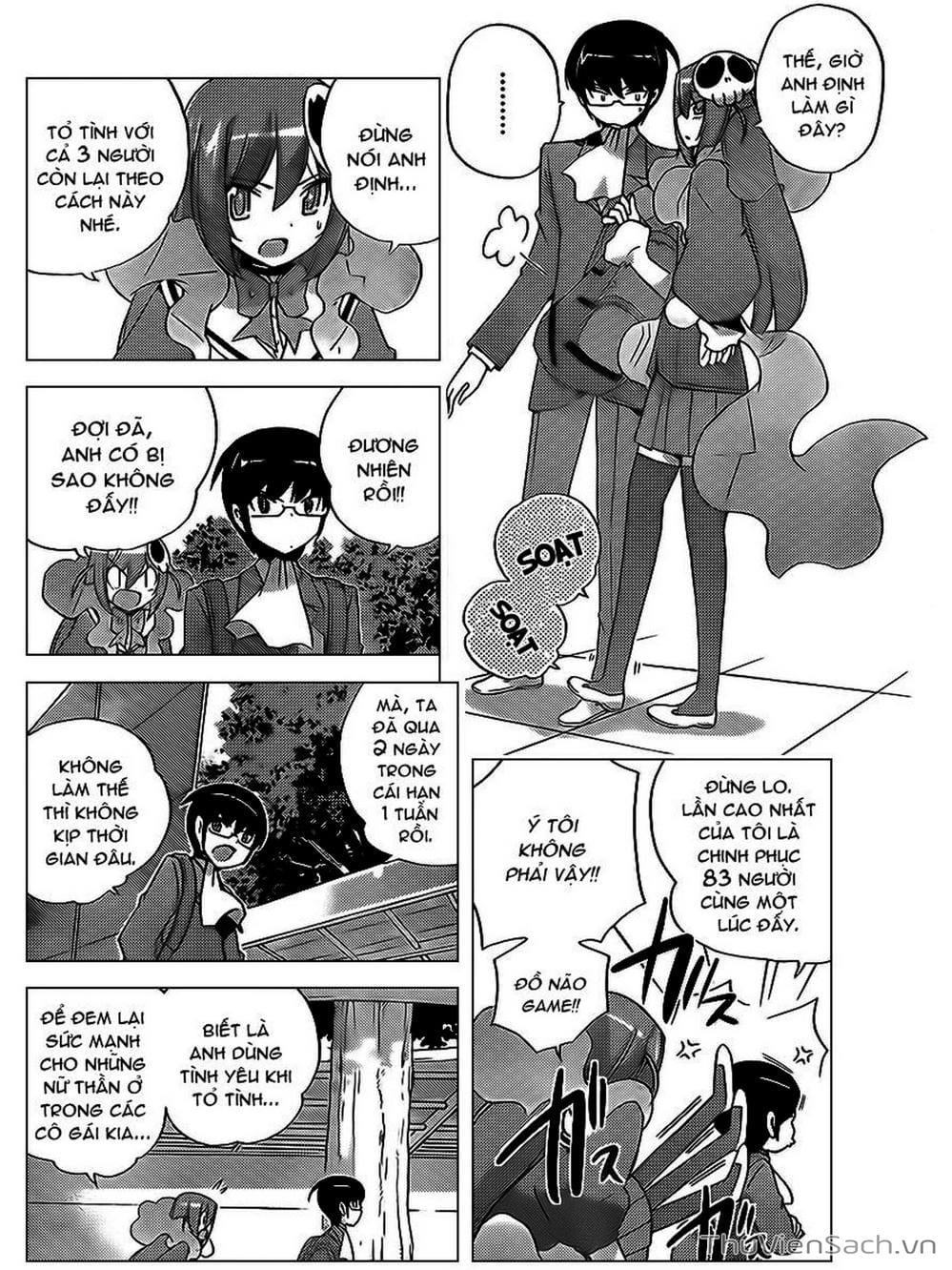 Truyện Tranh Thế Giới Chỉ Có Thánh Thần Biết - The World God Only Knows trang 7