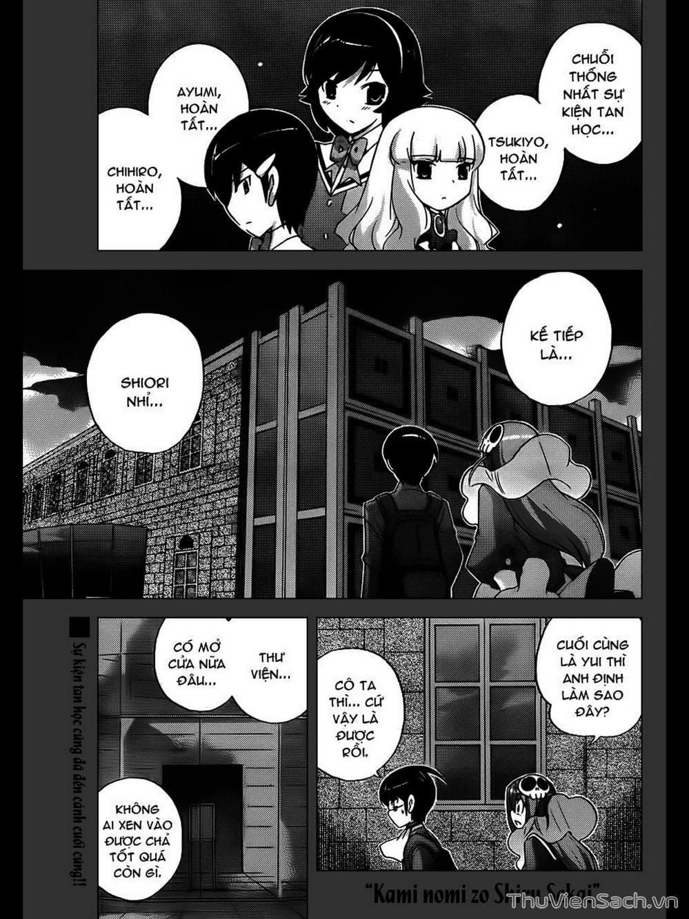 Truyện Tranh Thế Giới Chỉ Có Thánh Thần Biết - The World God Only Knows trang 7