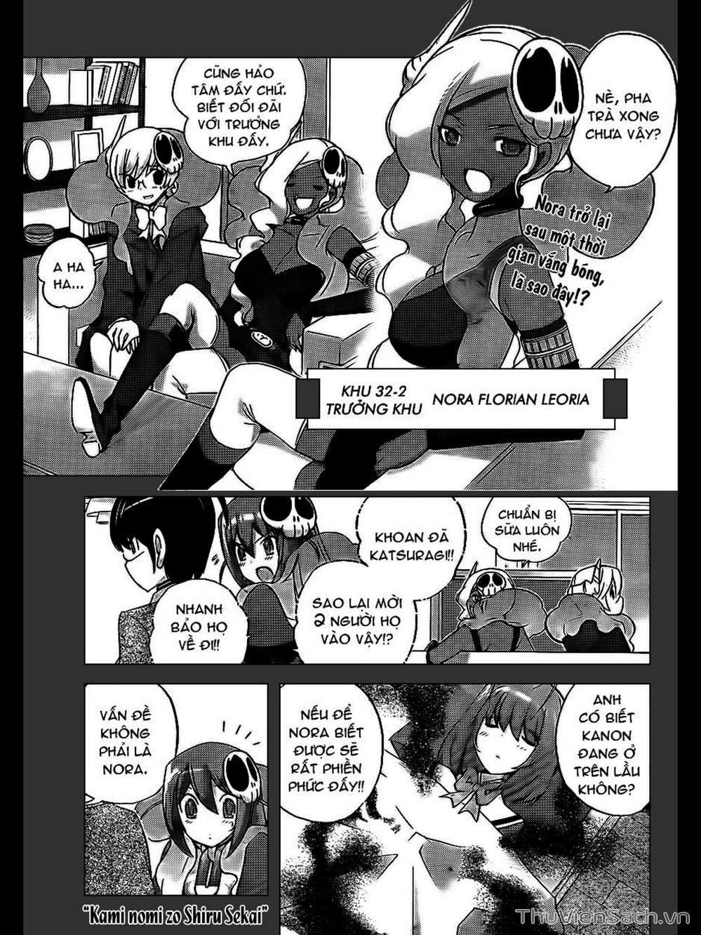 Truyện Tranh Thế Giới Chỉ Có Thánh Thần Biết - The World God Only Knows trang 7