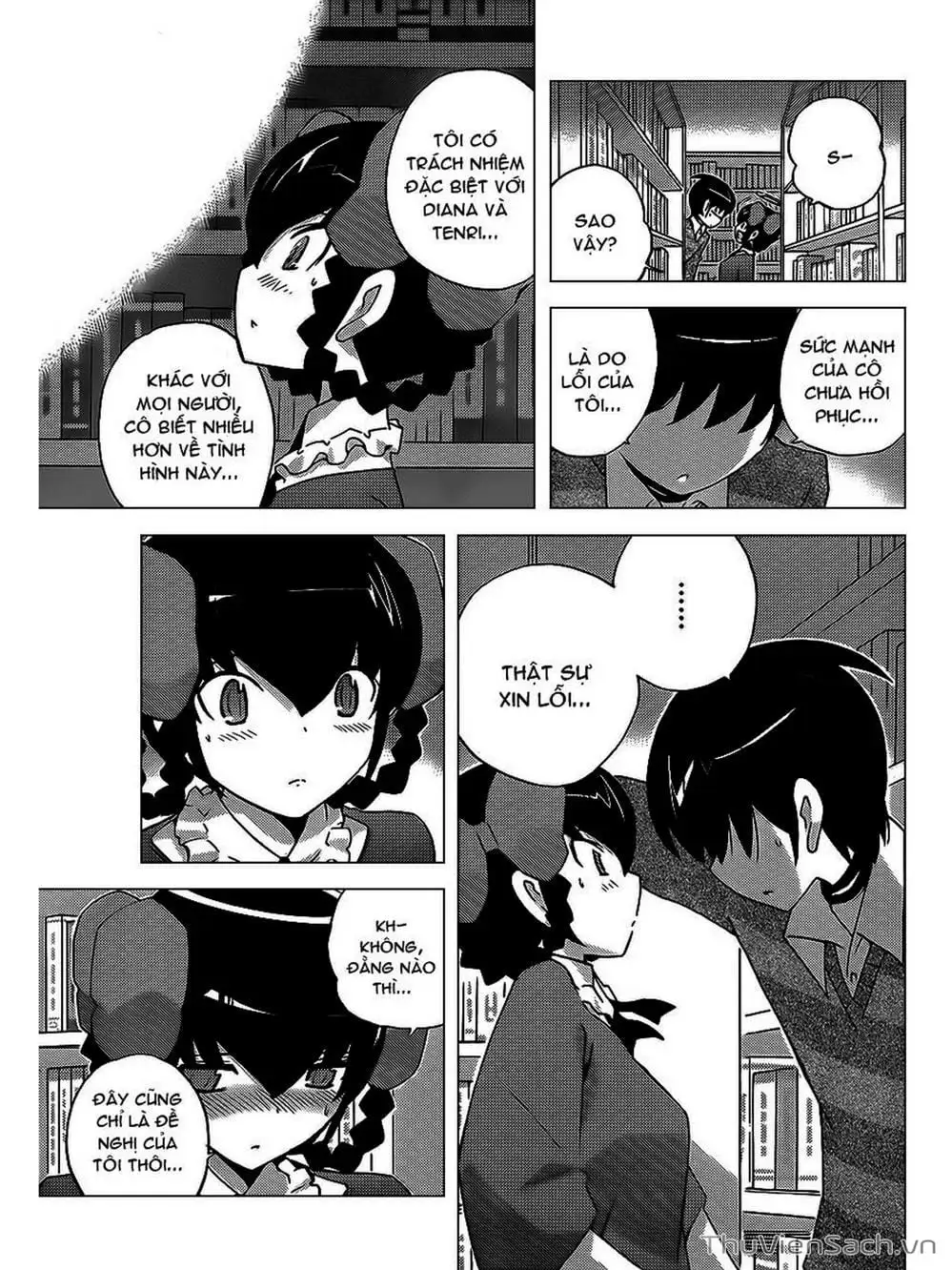 Truyện Tranh Thế Giới Chỉ Có Thánh Thần Biết - The World God Only Knows trang 7