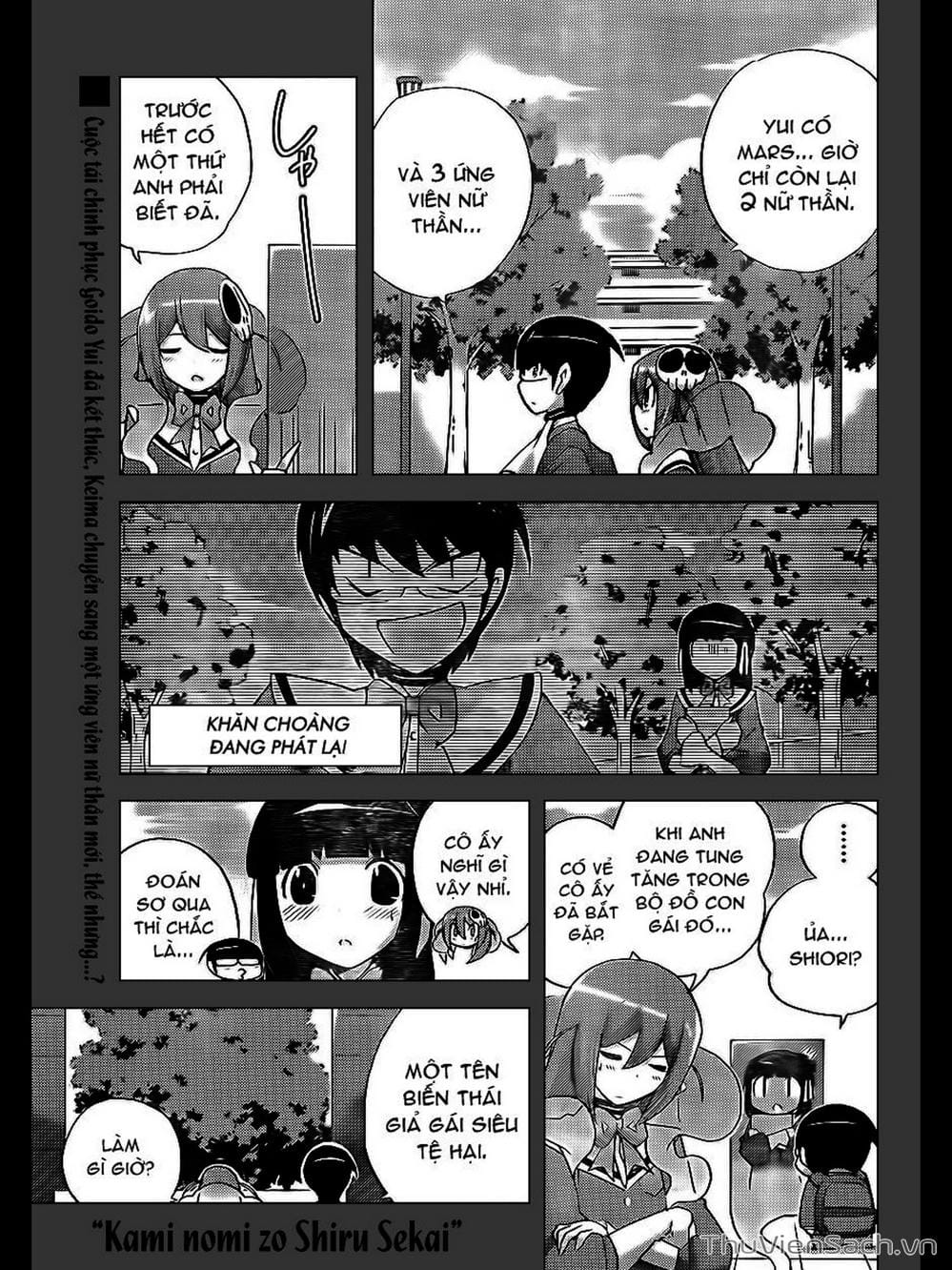 Truyện Tranh Thế Giới Chỉ Có Thánh Thần Biết - The World God Only Knows trang 2792