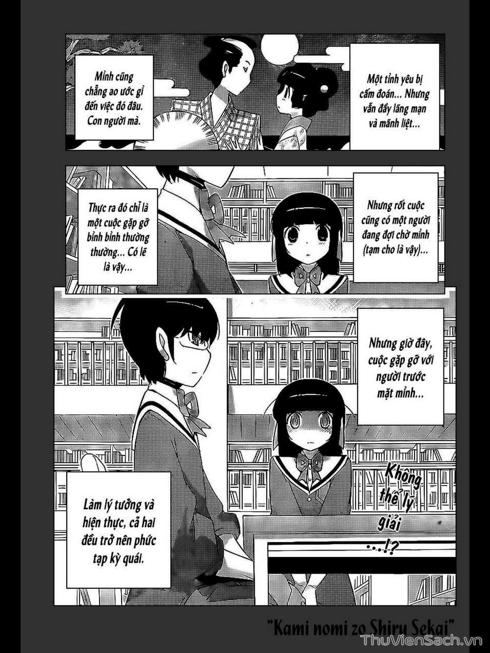 Truyện Tranh Thế Giới Chỉ Có Thánh Thần Biết - The World God Only Knows trang 7