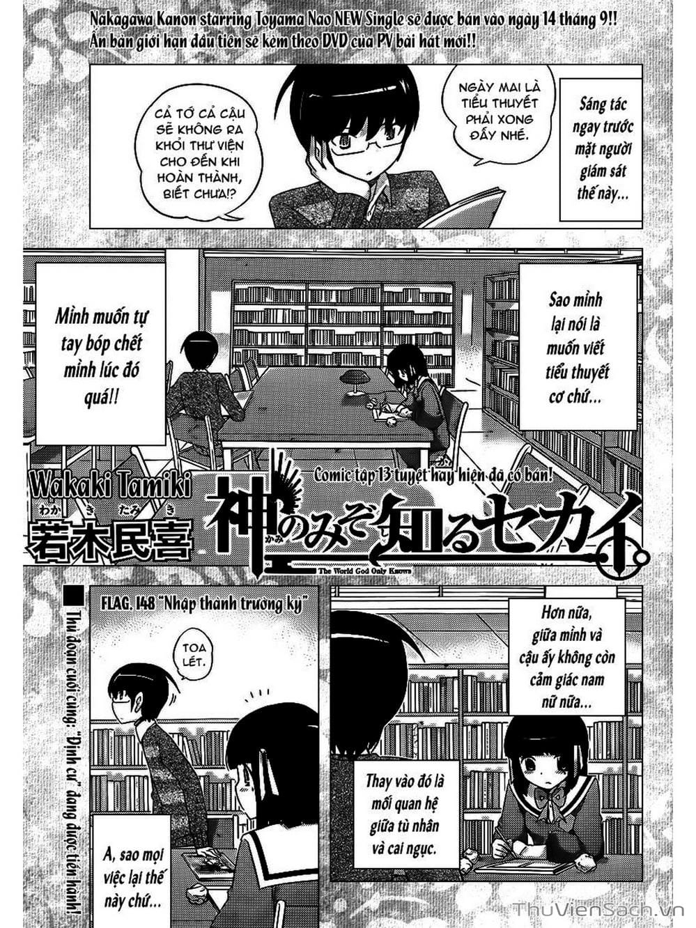 Truyện Tranh Thế Giới Chỉ Có Thánh Thần Biết - The World God Only Knows trang 2846