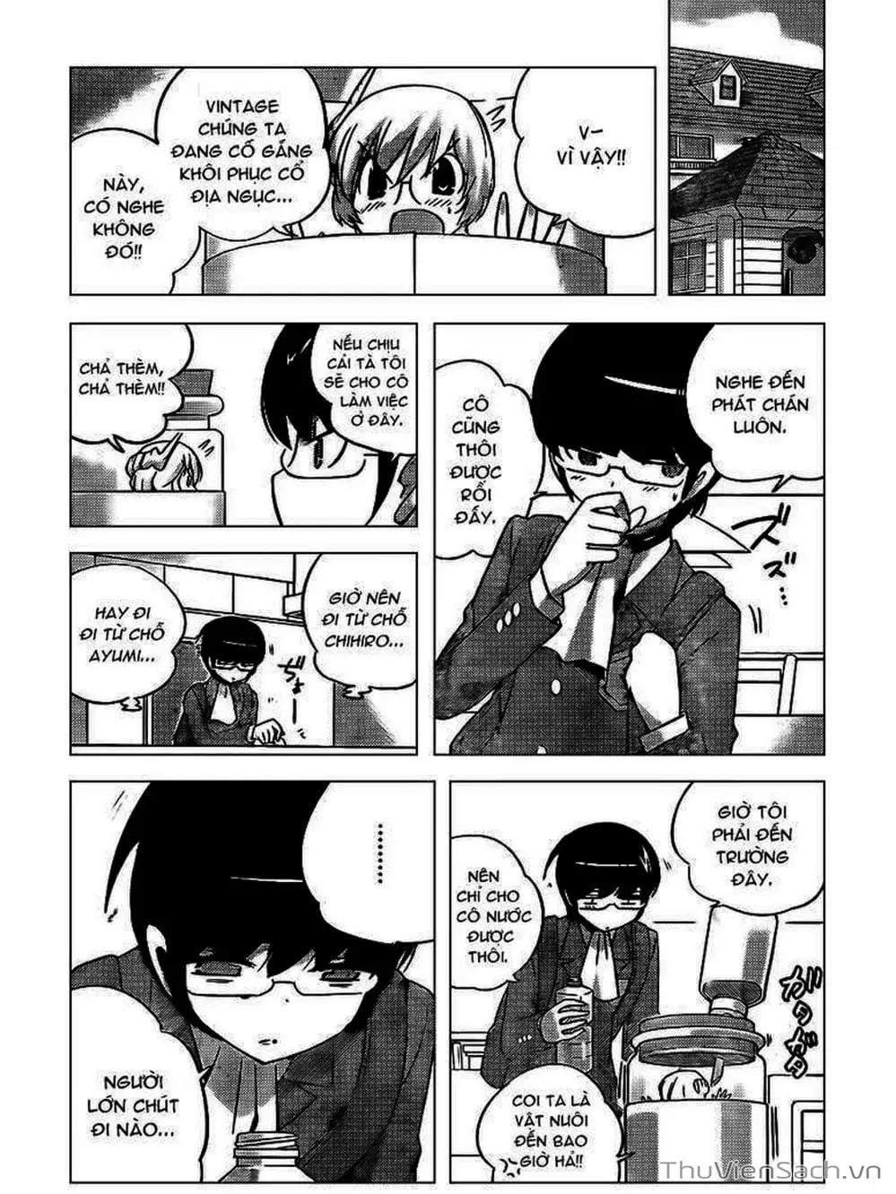 Truyện Tranh Thế Giới Chỉ Có Thánh Thần Biết - The World God Only Knows trang 7