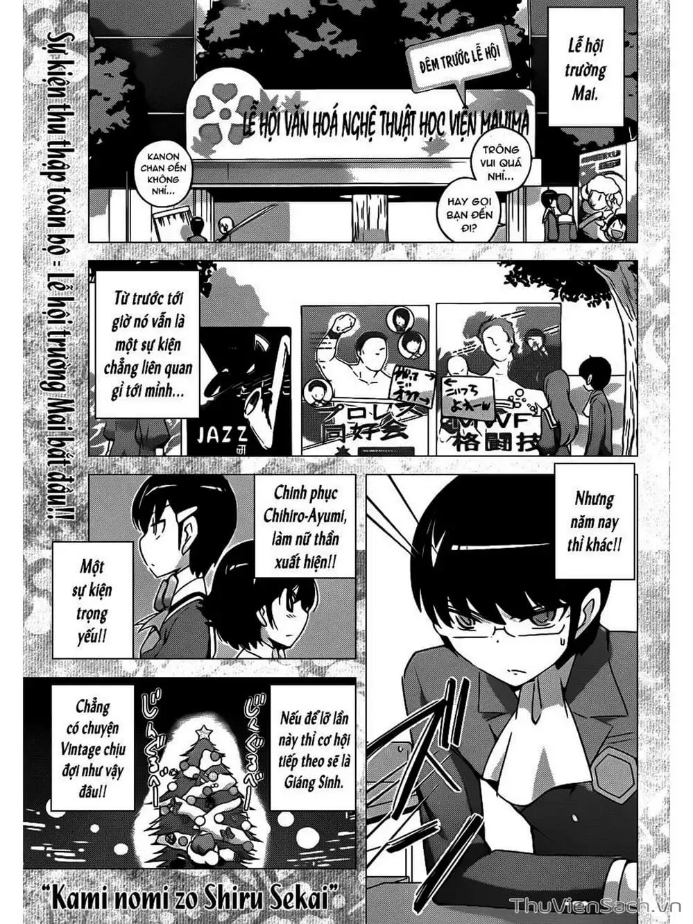 Truyện Tranh Thế Giới Chỉ Có Thánh Thần Biết - The World God Only Knows trang 7