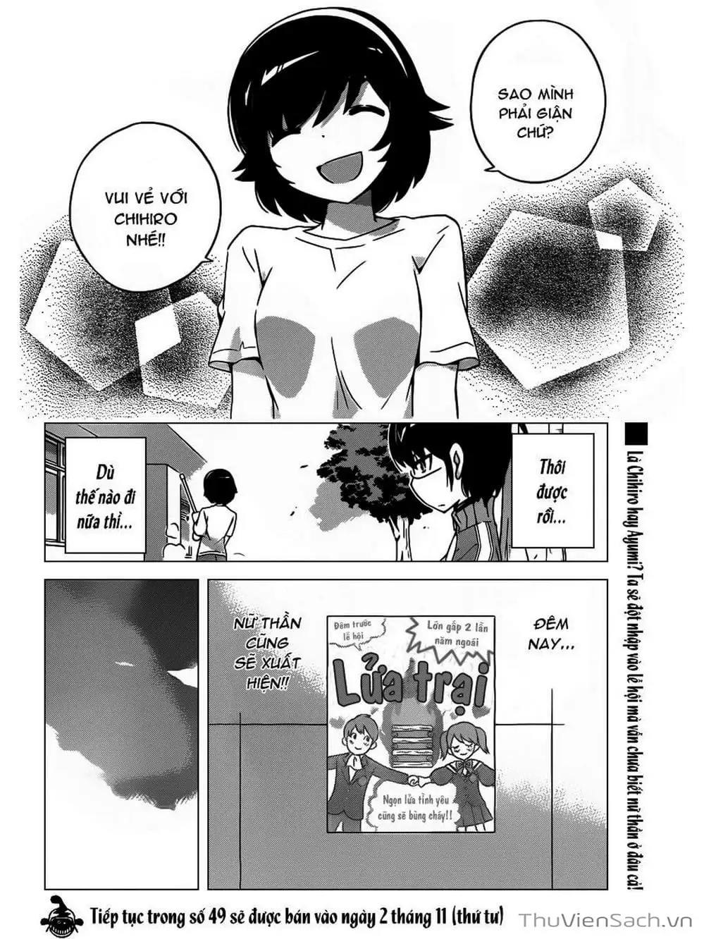 Truyện Tranh Thế Giới Chỉ Có Thánh Thần Biết - The World God Only Knows trang 7