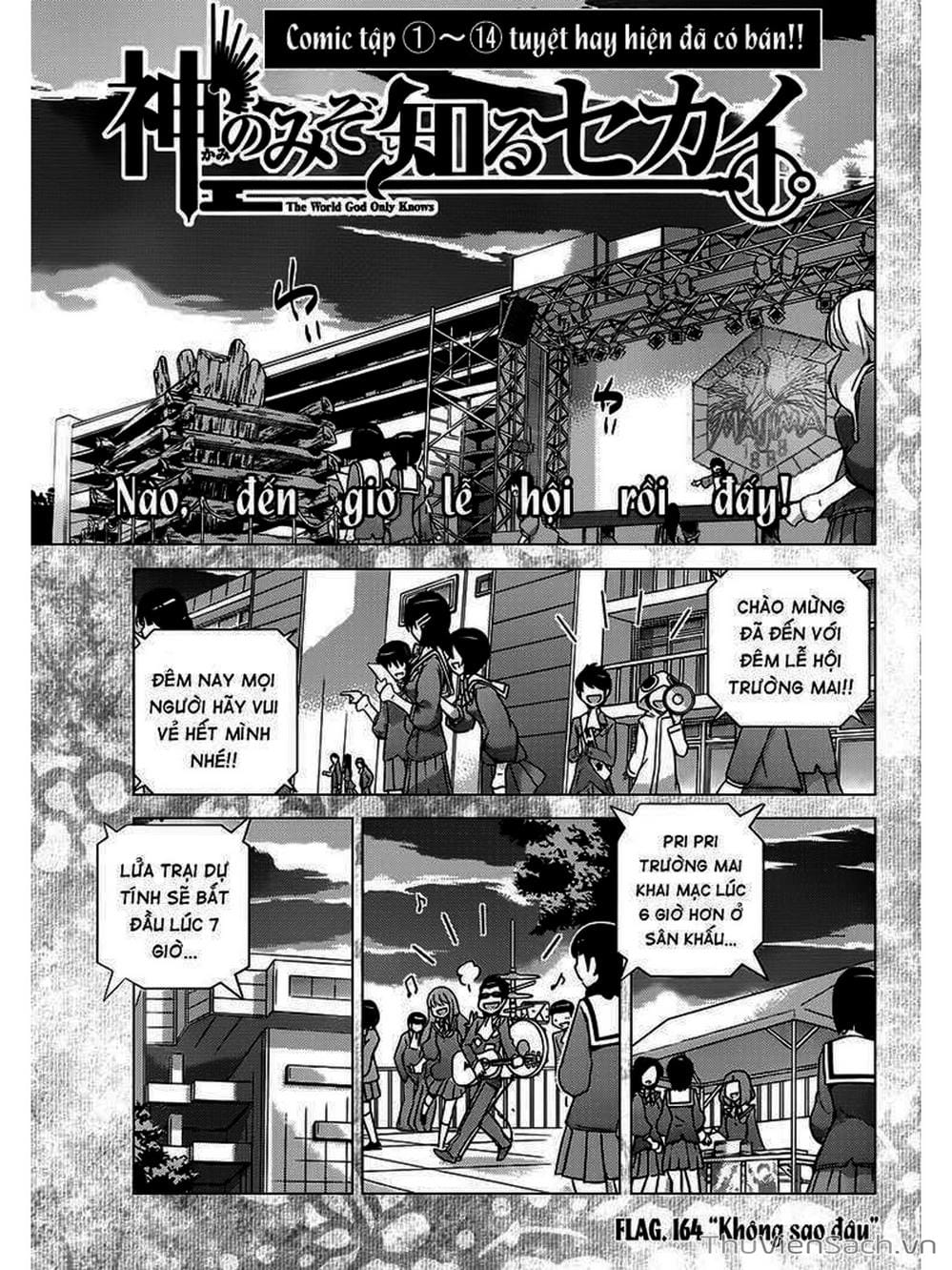 Truyện Tranh Thế Giới Chỉ Có Thánh Thần Biết - The World God Only Knows trang 7
