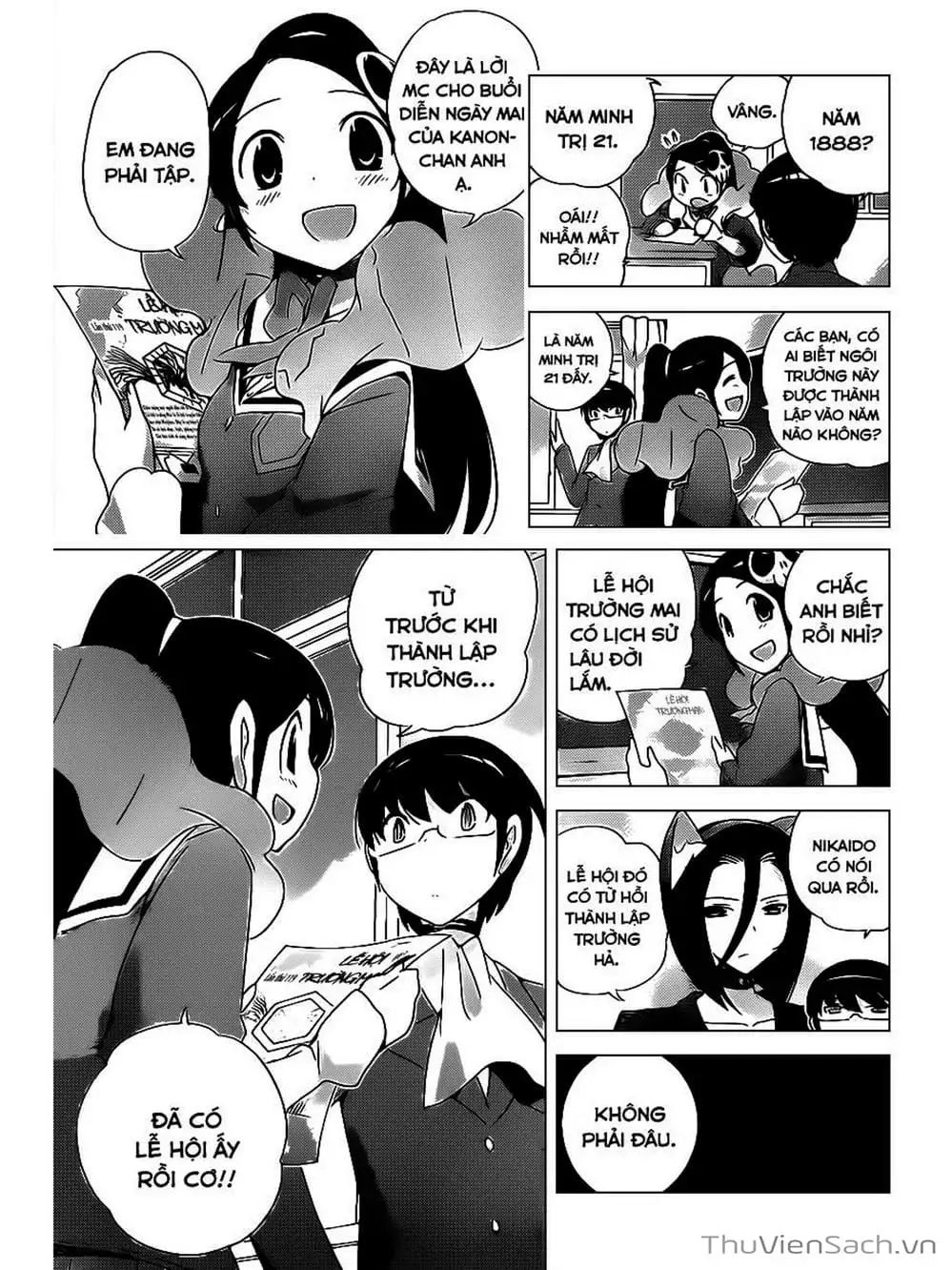 Truyện Tranh Thế Giới Chỉ Có Thánh Thần Biết - The World God Only Knows trang 7