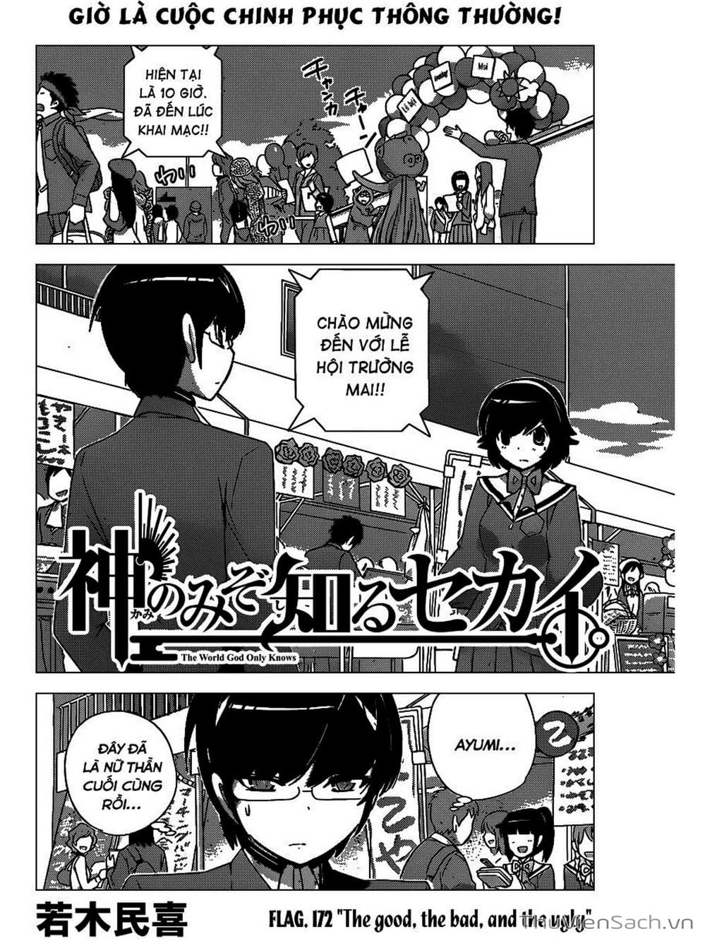 Truyện Tranh Thế Giới Chỉ Có Thánh Thần Biết - The World God Only Knows trang 7