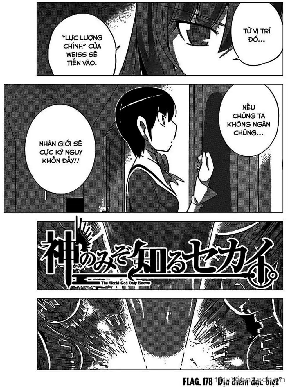Truyện Tranh Thế Giới Chỉ Có Thánh Thần Biết - The World God Only Knows trang 7