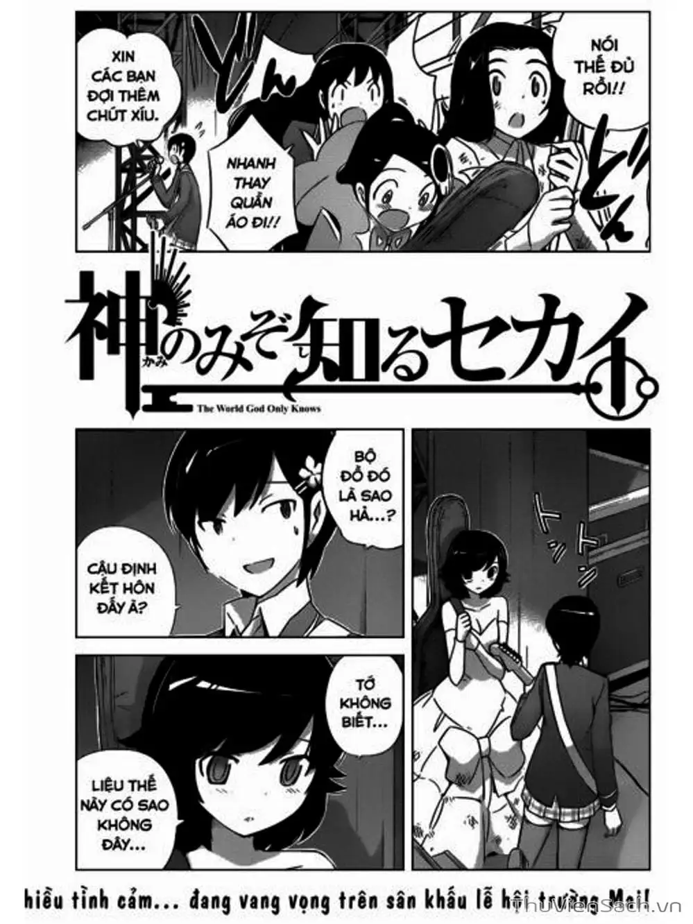 Truyện Tranh Thế Giới Chỉ Có Thánh Thần Biết - The World God Only Knows trang 7