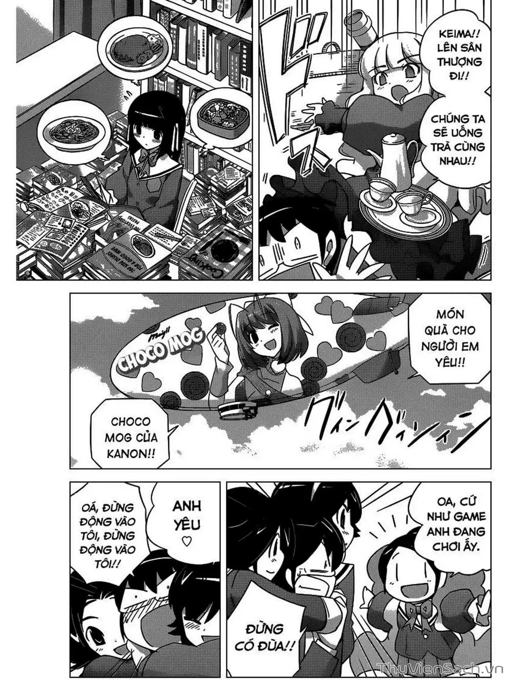 Truyện Tranh Thế Giới Chỉ Có Thánh Thần Biết - The World God Only Knows trang 7