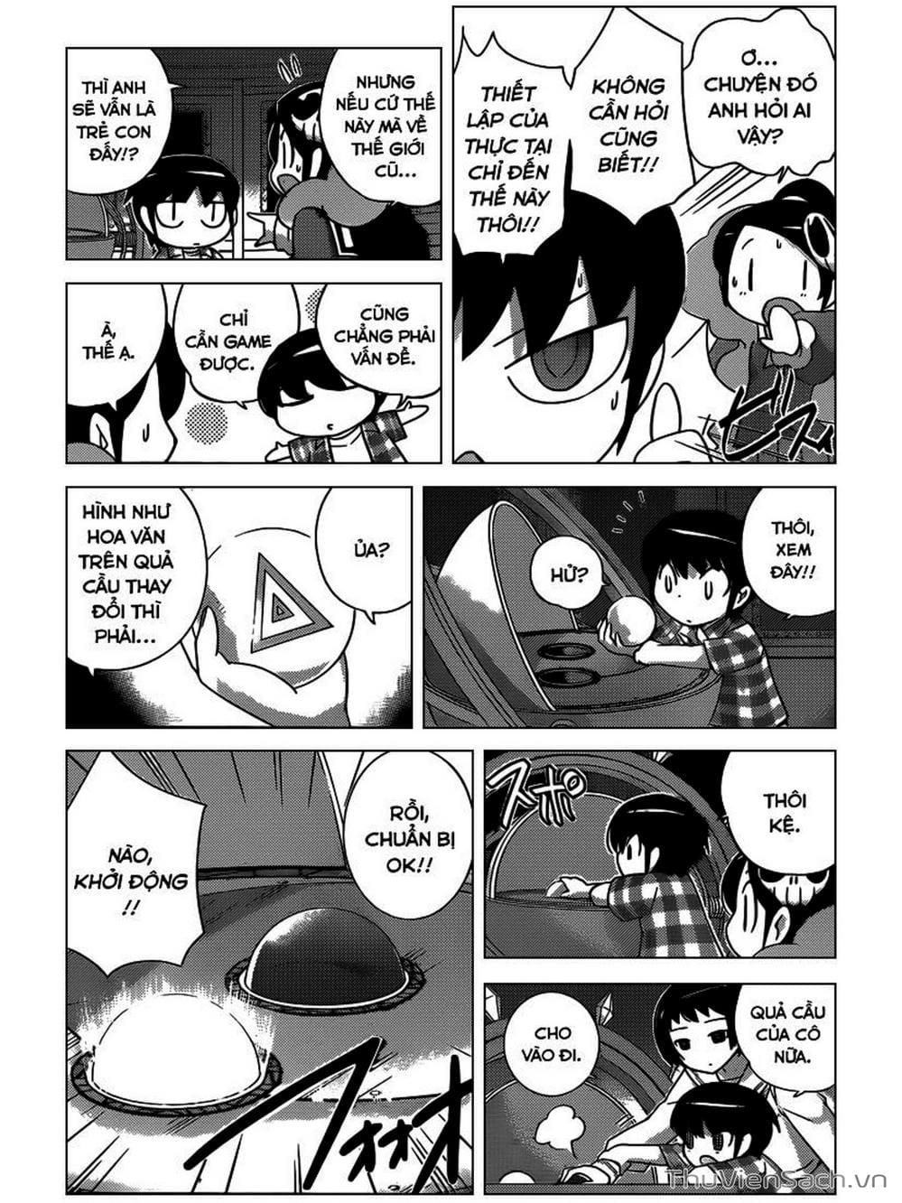 Truyện Tranh Thế Giới Chỉ Có Thánh Thần Biết - The World God Only Knows trang 7