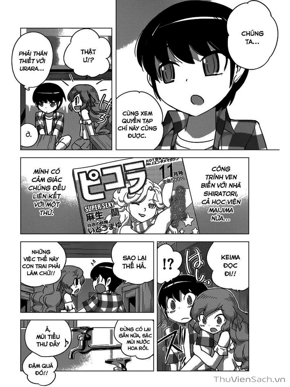 Truyện Tranh Thế Giới Chỉ Có Thánh Thần Biết - The World God Only Knows trang 7