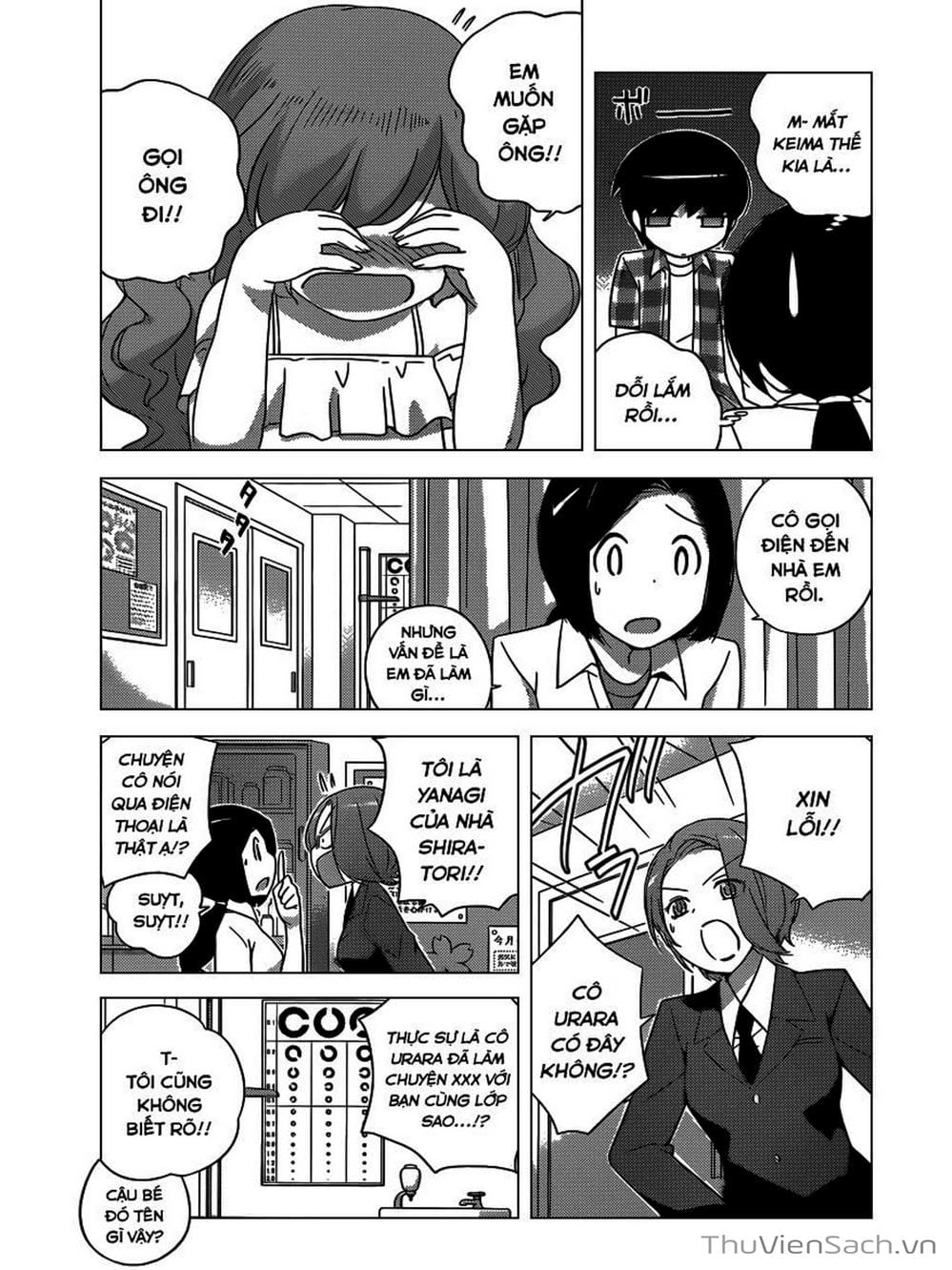 Truyện Tranh Thế Giới Chỉ Có Thánh Thần Biết - The World God Only Knows trang 7