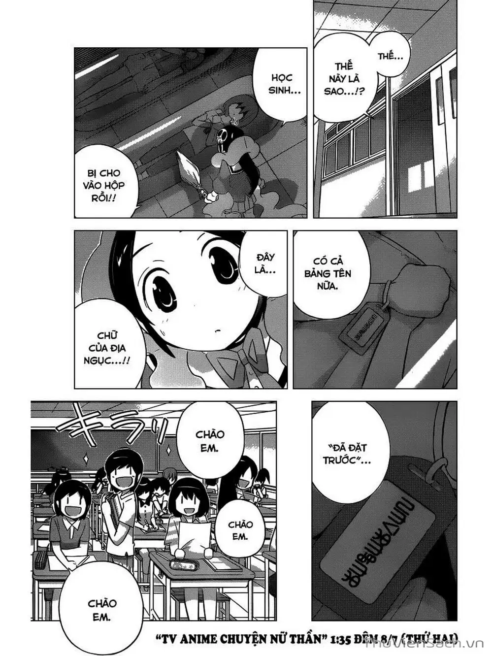 Truyện Tranh Thế Giới Chỉ Có Thánh Thần Biết - The World God Only Knows trang 7