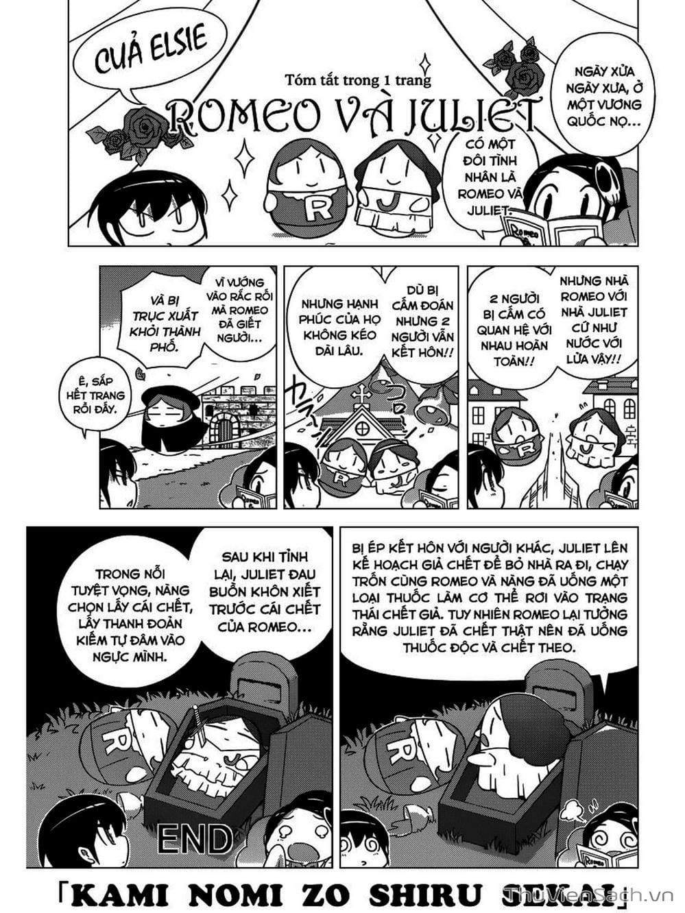 Truyện Tranh Thế Giới Chỉ Có Thánh Thần Biết - The World God Only Knows trang 4514