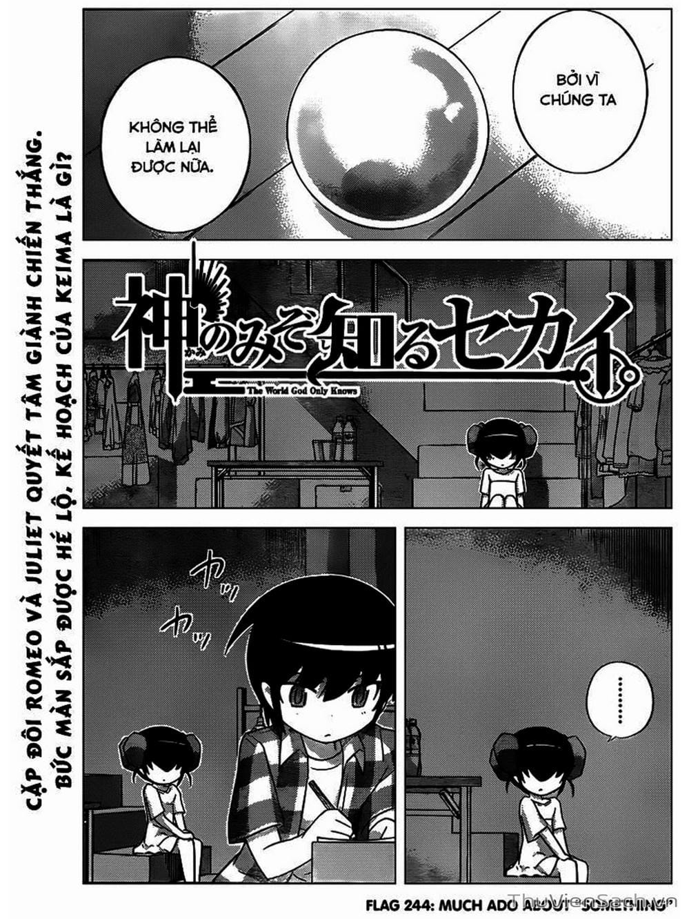 Truyện Tranh Thế Giới Chỉ Có Thánh Thần Biết - The World God Only Knows trang 7