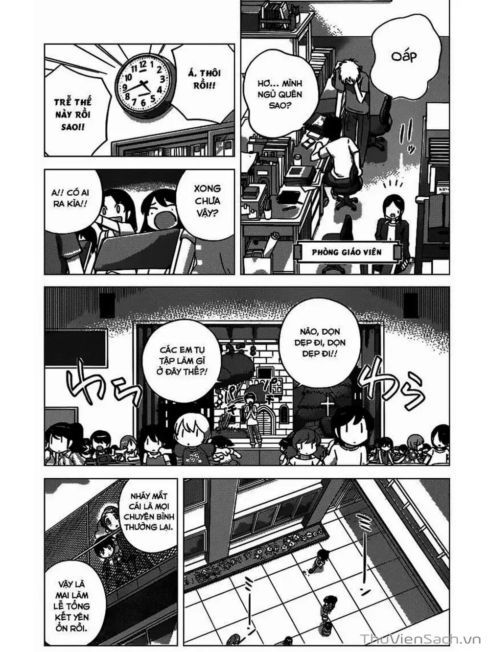 Truyện Tranh Thế Giới Chỉ Có Thánh Thần Biết - The World God Only Knows trang 7