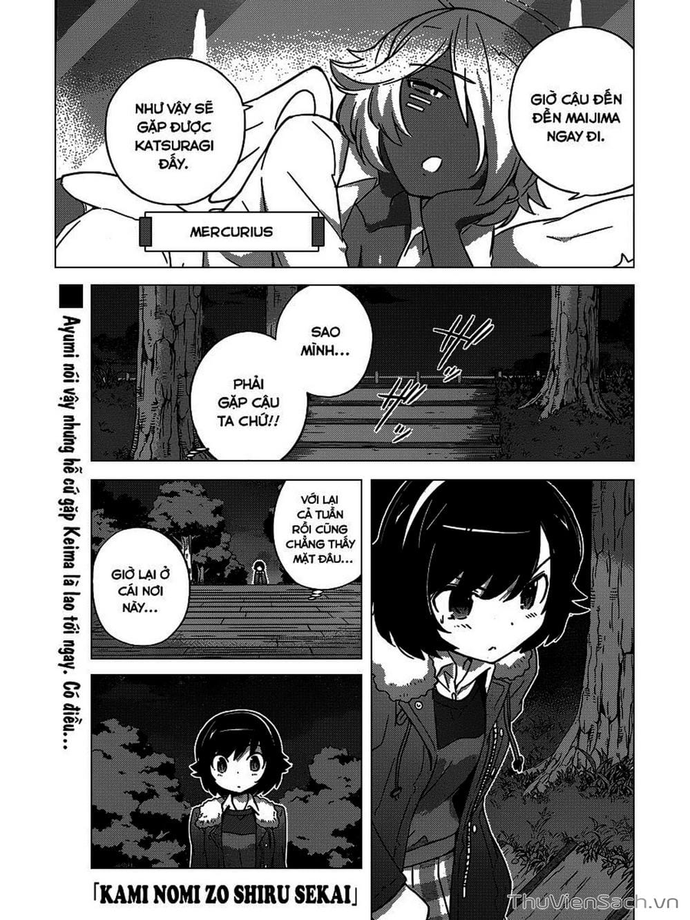 Truyện Tranh Thế Giới Chỉ Có Thánh Thần Biết - The World God Only Knows trang 7