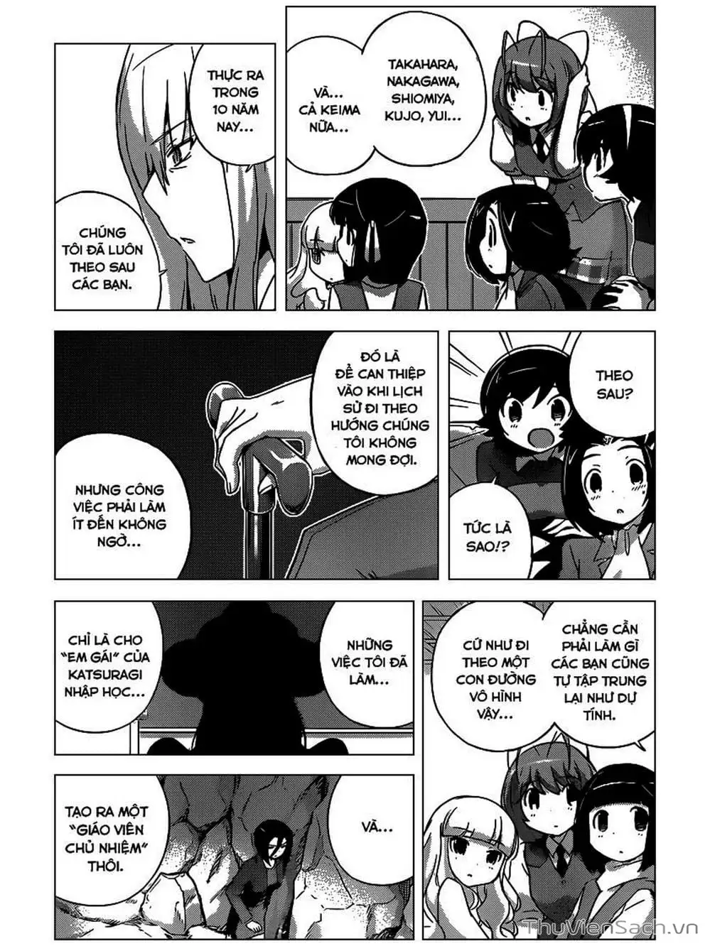 Truyện Tranh Thế Giới Chỉ Có Thánh Thần Biết - The World God Only Knows trang 7