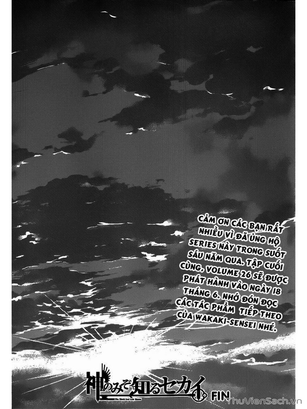 Truyện Tranh Thế Giới Chỉ Có Thánh Thần Biết - The World God Only Knows trang 7