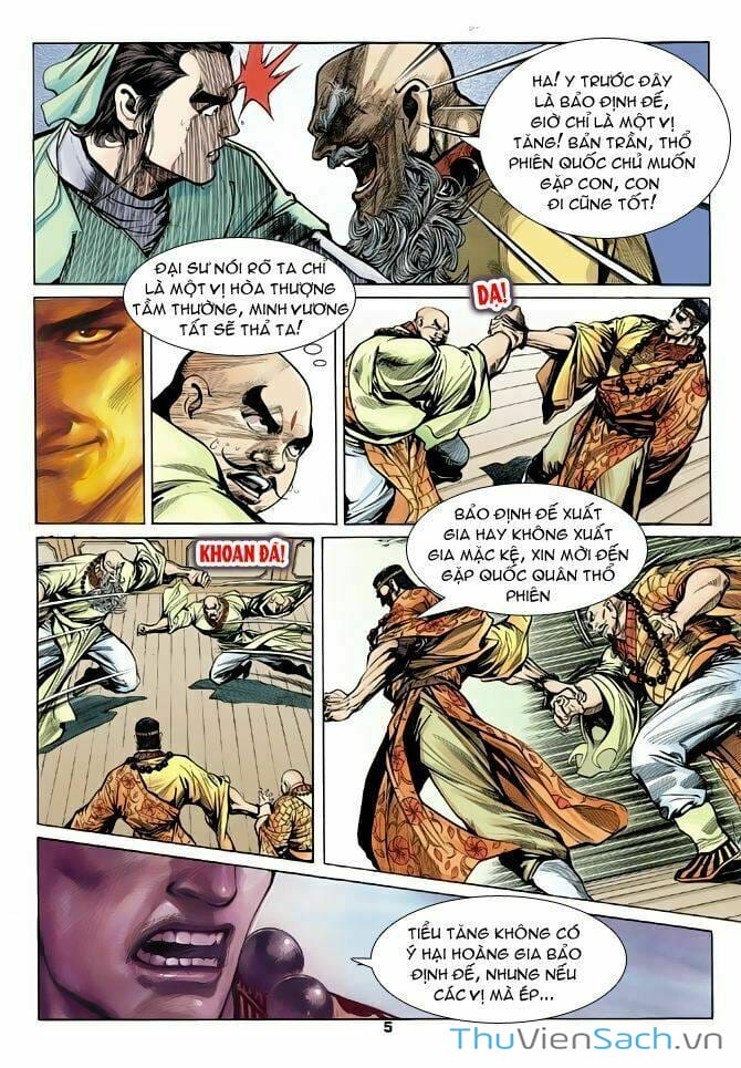 Truyện Tranh Thiên Long Bát Bộ trang 4