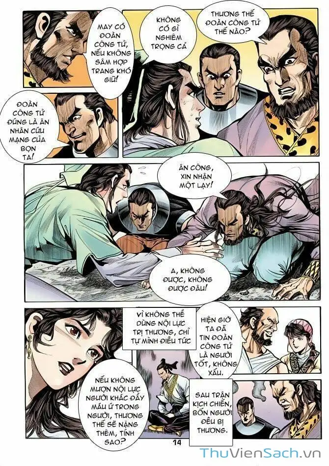 Truyện Tranh Thiên Long Bát Bộ trang 4
