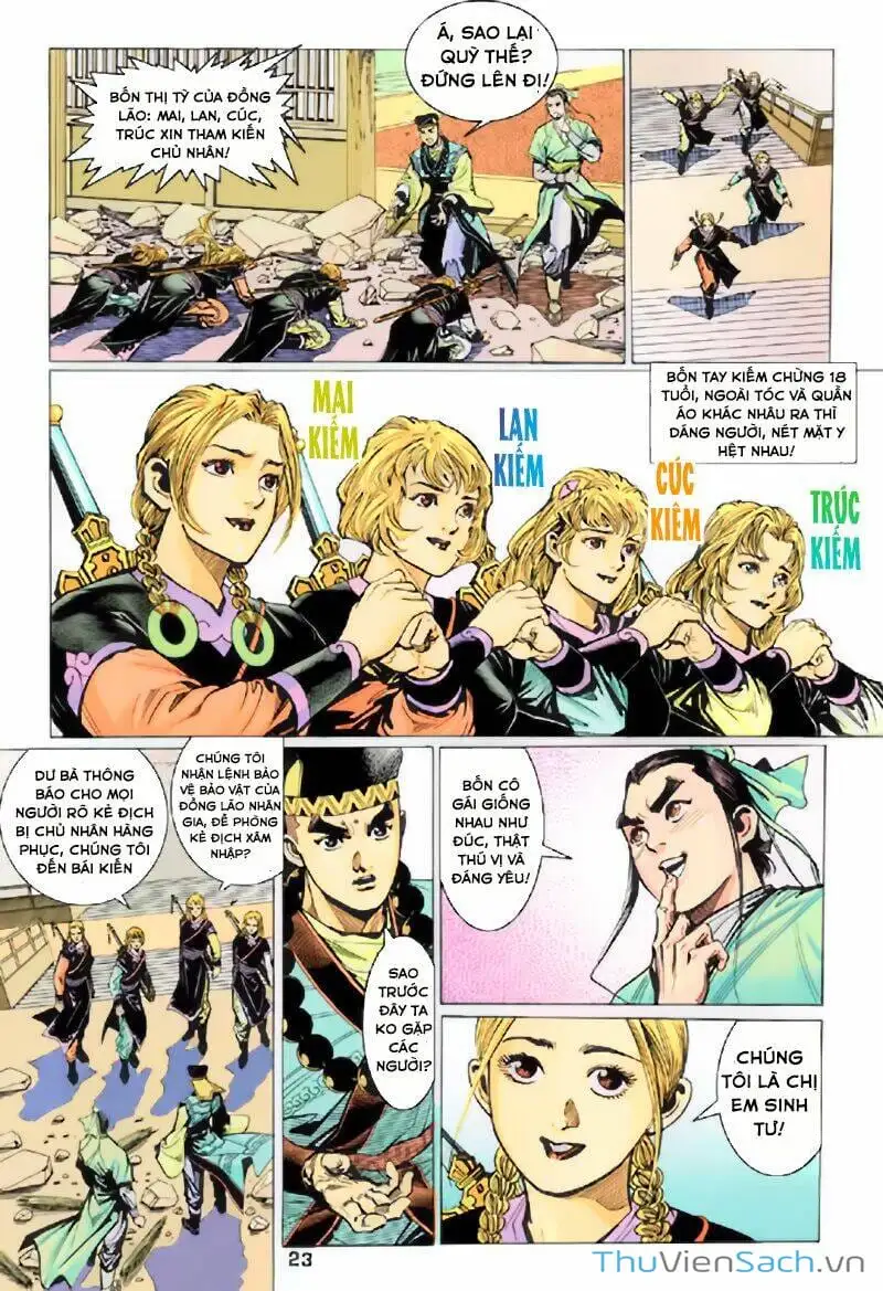 Truyện Tranh Thiên Long Bát Bộ trang 4