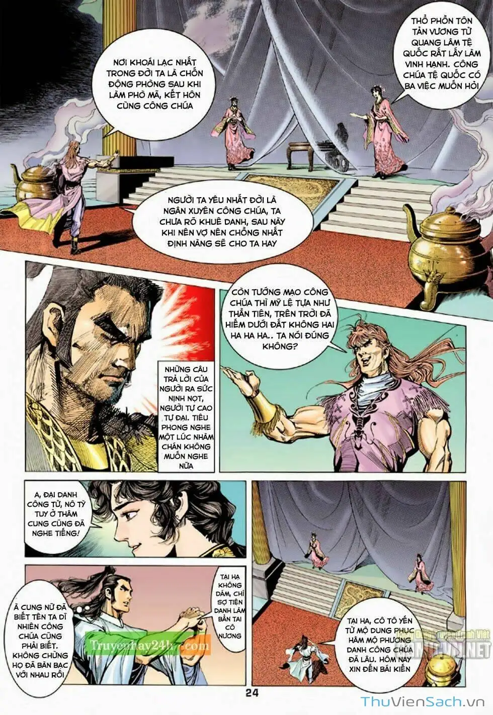 Truyện Tranh Thiên Long Bát Bộ trang 4