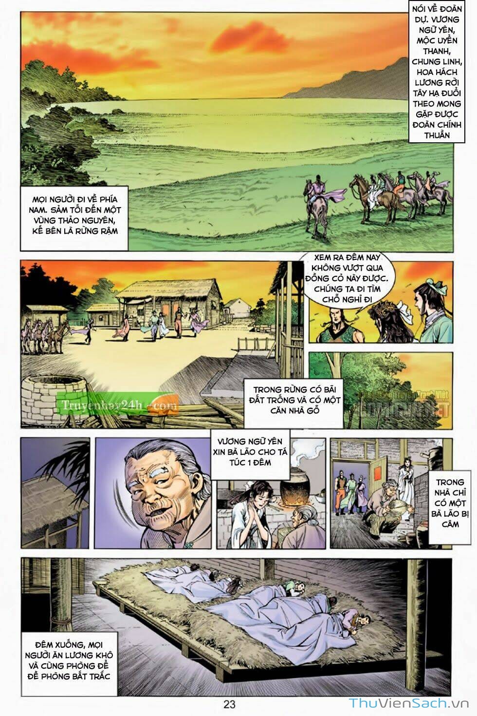 Truyện Tranh Thiên Long Bát Bộ trang 4