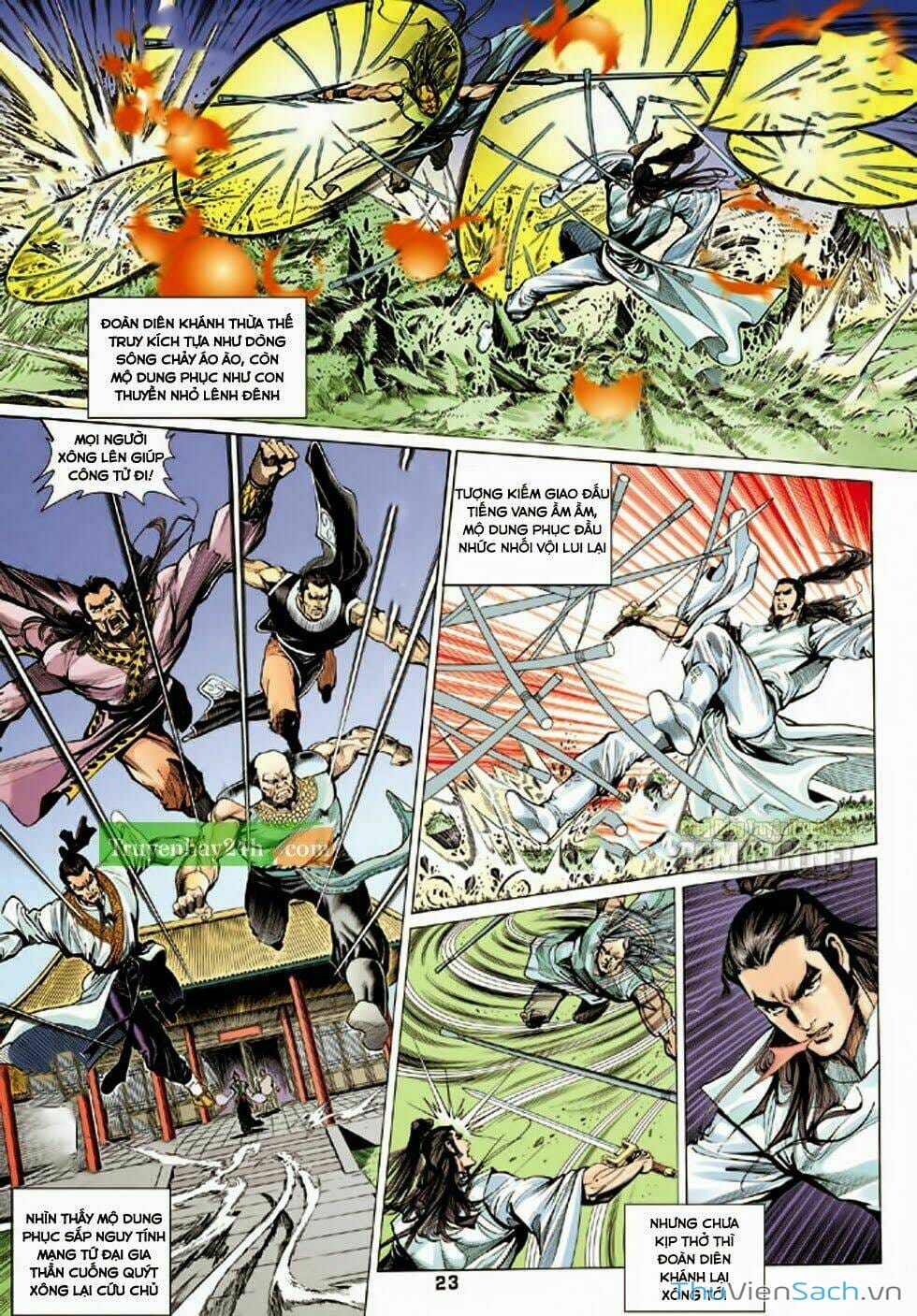 Truyện Tranh Thiên Long Bát Bộ trang 4