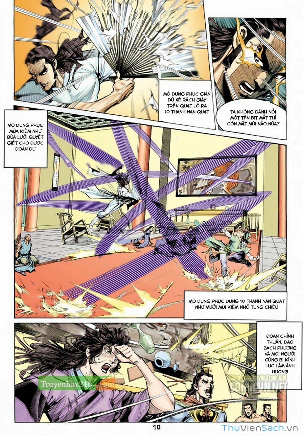 Truyện Tranh Thiên Long Bát Bộ trang 4