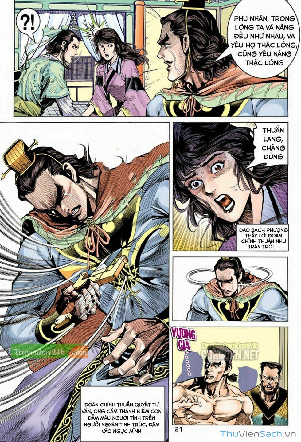 Truyện Tranh Thiên Long Bát Bộ trang 4