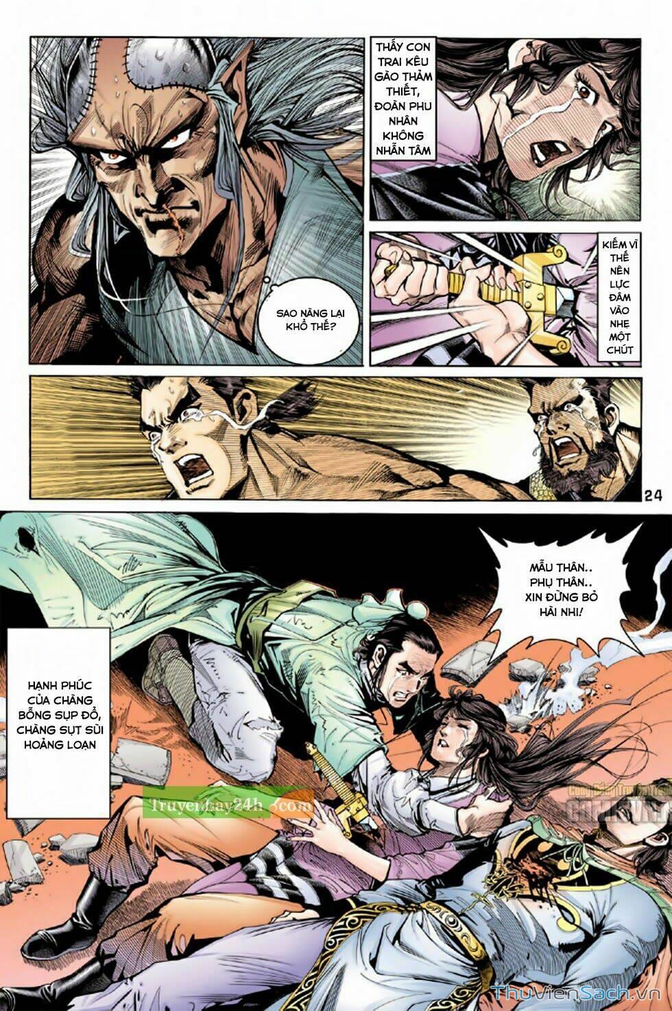 Truyện Tranh Thiên Long Bát Bộ trang 4