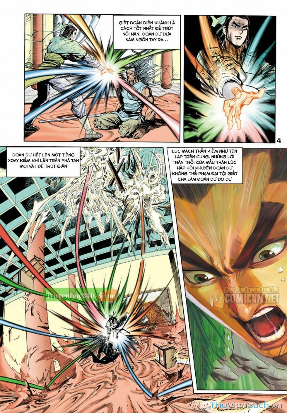 Truyện Tranh Thiên Long Bát Bộ trang 4