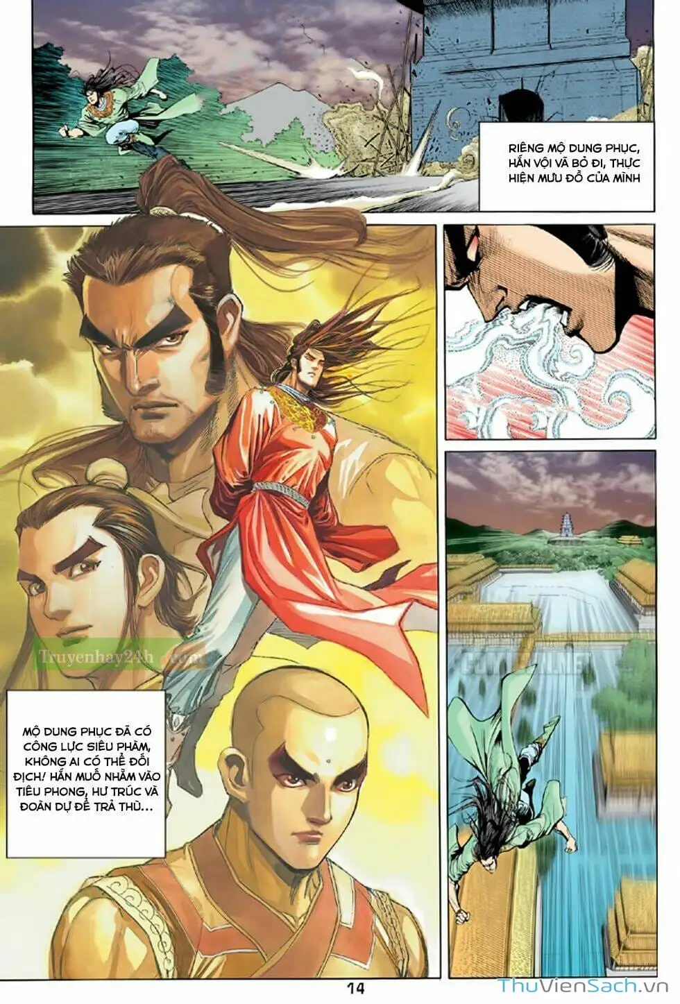 Truyện Tranh Thiên Long Bát Bộ trang 4