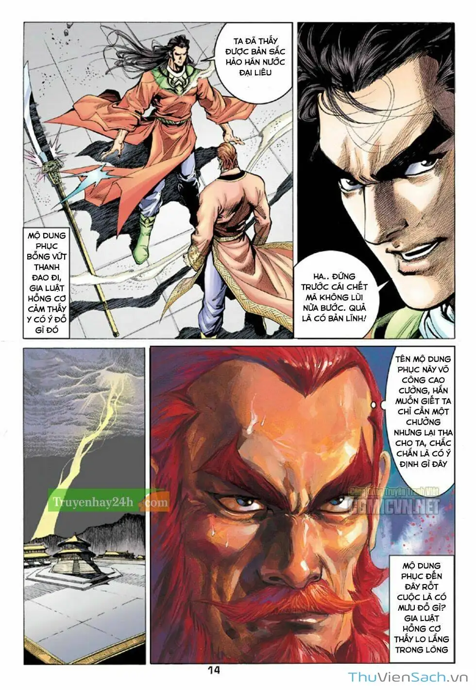 Truyện Tranh Thiên Long Bát Bộ trang 4