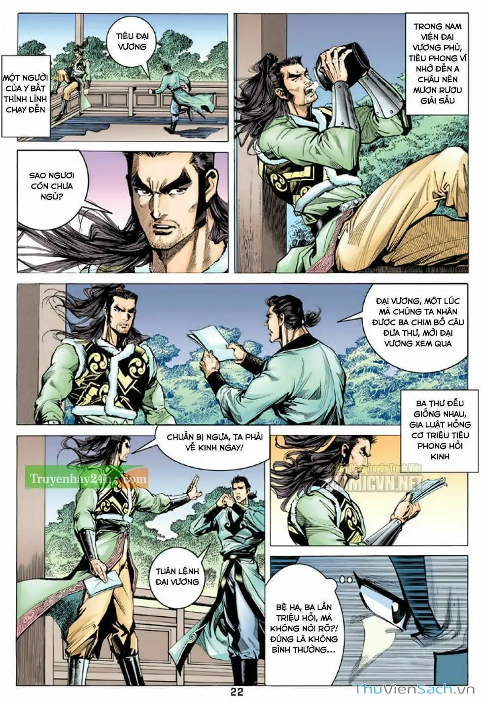 Truyện Tranh Thiên Long Bát Bộ trang 4
