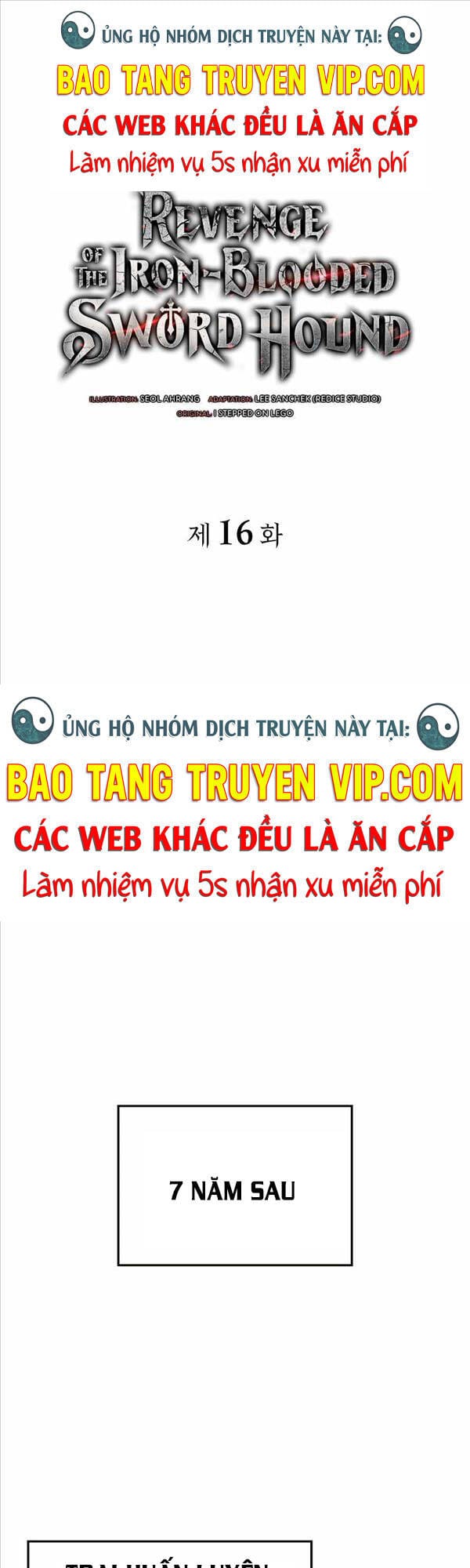 Truyện Tranh Thiết Huyết Kiếm Sĩ Hồi Quy trang 3