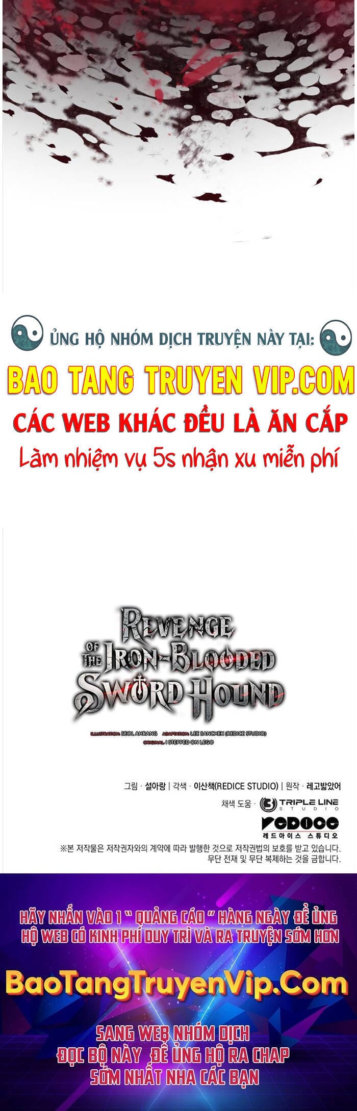 Truyện Tranh Thiết Huyết Kiếm Sĩ Hồi Quy trang 3