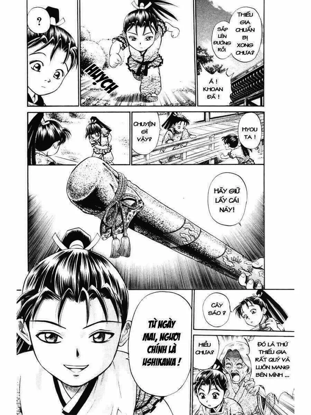 Truyện Tranh Thiếu Niên Vương - Shana Oh Yoshitsune trang 6