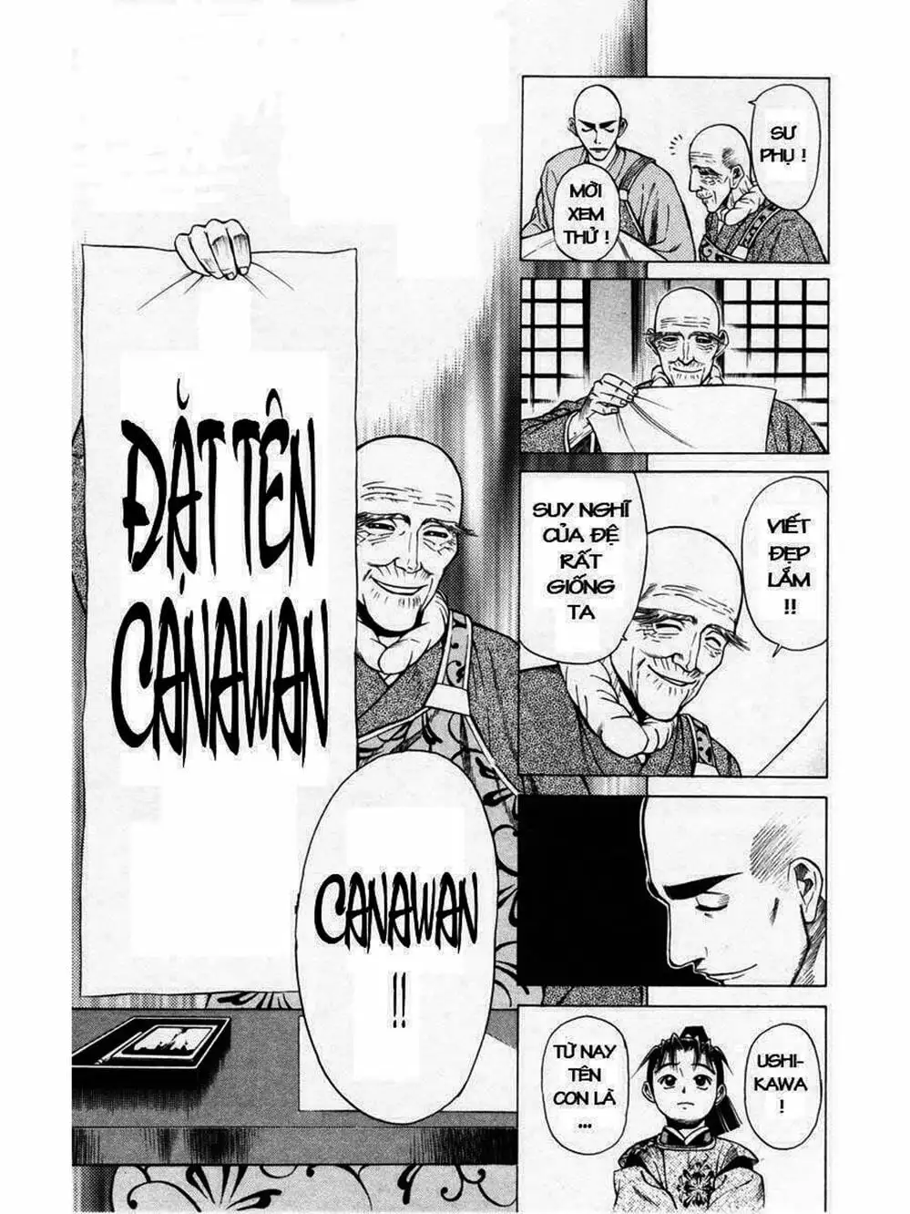 Truyện Tranh Thiếu Niên Vương - Shana Oh Yoshitsune trang 6