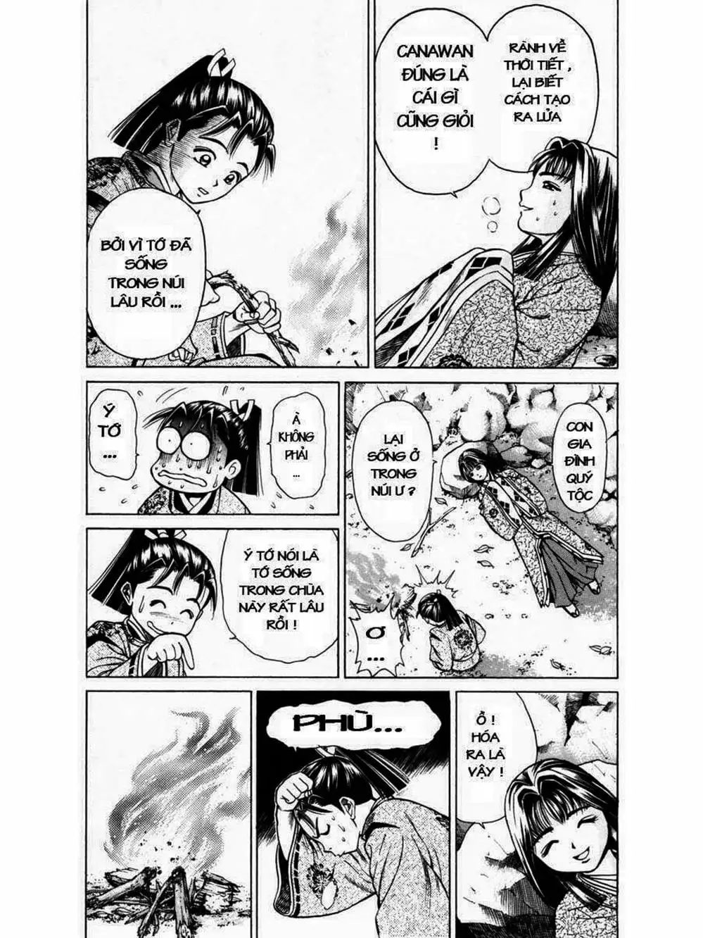 Truyện Tranh Thiếu Niên Vương - Shana Oh Yoshitsune trang 6