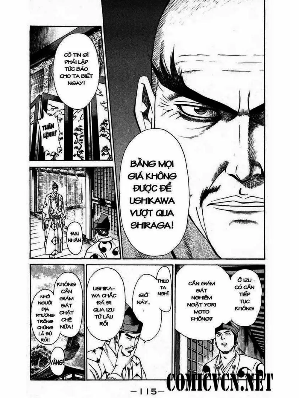 Truyện Tranh Thiếu Niên Vương - Shana Oh Yoshitsune trang 6